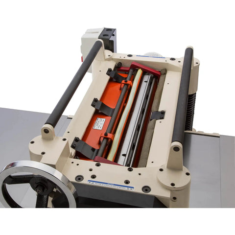 Heavy Duty 20 Inch Woodworking Planer Pumping 5 Horsepower Kick And Rock Solid Cast Iron Table For Smooth As Butter Finishes With Pro Grade Hss Cutters And Zero Hassle Chip Ejection