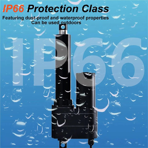 Heavy Duty Electric Linear Actuator 12V 24V 48V, 50mm To 1500mm Stroke, IP66 Waterproof Telescoping Push Rod For Lifting And Automation
