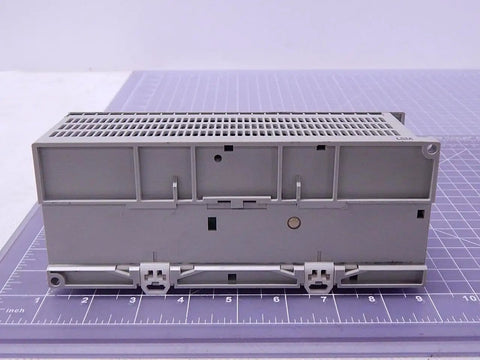 Back view of Series E MicroLogix 1000 Programmable Controller 1761-L32BWA for industrial automation, compact design.