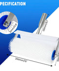 Spiked Roller For Self Leveling Compound 10 Inch By 1 Inch 250mm By 21mm Self Leveling Concrete Tools For Floors Epoxy