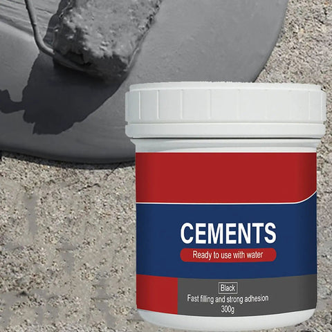 Heavy Industrial Grade Concrete Crack Sealant And Hole Filler That Slaps Moisture Out While Staying Super Flexible To Plug Gnarly Driveway Potholes For Legit Outdoor Repairs in a 300g container.