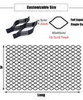 Diagram showing the Flexible Permeable Paver Grid System For Driveways Patios And Pathways Easy To Install Ground Stabilizer For Lawn And Garden Lay It Down And Fill Cells With Dirt Grass Sand Or Gravel 2x9.5m with measurements.