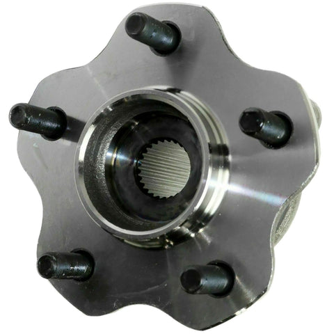 Front And Rear Wheel Bearing And Hub Assembly 5 Lug 4pc Set For 2008 2013 Nissan Rogue 4WD AWD Beefed Up Heavy Duty Replacement