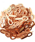 All In One Pro Car Dent Puller Ring Kit 100 Pcs Heavy Duty Universal iron plated copper rings for panel repair