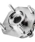 Drop In Front Wheel Bearing Hubs Kit For 2007 2012 Nissan Sentra 2.0L Includes 2 Front Hubs, 2 Outer Tie Rods, And 2 Inner Tie Rods For A Smooth Ride And Solid Steering