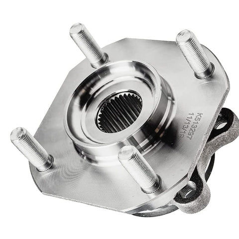 Drop In Front Wheel Bearing Hubs Kit For 2007 2012 Nissan Sentra 2.0L Includes 2 Front Hubs, 2 Outer Tie Rods, And 2 Inner Tie Rods For A Smooth Ride And Solid Steering