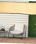 Privacy Screen Fence Net for Chain Link Fences, Heavy Duty Garden Privacy Netting, Weather Resistant Sun Shade Cover on patio.