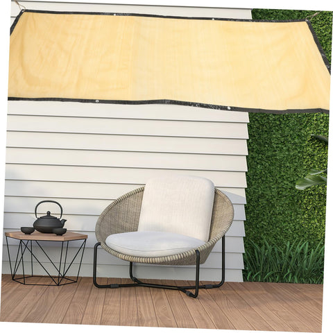 Privacy Screen Fence Net for Chain Link Fences, Heavy Duty Garden Privacy Netting, Weather Resistant Sun Shade Cover on patio.