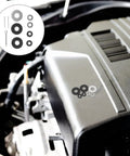 Universal Motorcycle Pedal Spacer Washers Quiets Engine Hum And Smashes Vibration Keeps Footpegs Locked Down Solid on an engine bay.