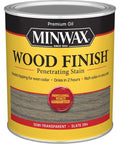 Premium Slate Gray Semi Transparent Water Based Wood Stain Penetrating Grain Enhancing Finish For Cabinets Doors Trim And Home Decor Straight Up Killer Look Smooth Operator Application Full Quart can with slate color finish.