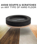 Heavy Duty Felt Furniture Sliders For Hardwood Floors 16 Piece Set Protect Floors And Move Heavy Furniture Easily On Hard Surfaces
