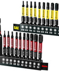 21 Piece Pro Grade Impact Hex Bit Set For Tools With 2 Inch Long SAE And Metric S2 Tool Steel Allen Wrench Bits Magnetic Tips
