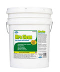 Ditch The Rag Work With This Heavy Duty Ultrasonic Cleaner Solution 5 Gallon Industrial Metal Parts Degreaser Providing Rust Defense And Corrosion Shielding For Auto Shop Tools And Machined Hardware in a white bucket.