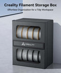 One Stop 3D Printer Filament Storage Box With Dryer Magnetic Closure And Moisture Proof Design 10Kg Capacity Two Tier Rack