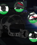 Adjustable headgear for Top-Notch Laser Welding Helmet With Large Viewing Window, Eye Protection For Welding, Cutting.