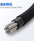 Get The Ultimate Xyembu 8 Pin CPU Power Adapter For Your PC With Top Tier Copper Wires And Reliable High Density Pins That Keep Your System Running Smooth As Butter Without Any Overheat Trouble. 18AWG tin-coated copper wire.