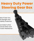 Heavy Duty Power Steering Gear Box made of cast iron, designed for durability, compatible with Toyota 4Runner and Pickup Trucks