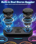 Portable Roll Up Electric Drum Kit With 9 Pads And Dual Stereo Speakers Bluetooth MIDI Practice Ready For Kids And Adults Beginners Includes Pedals Sticks And Headphone Support with built-in dual stereo speakers
