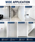 Sturdy Aluminum Alloy Recessed Drywall Access Panel Featuring Slick Flush Mount No Sweat Paint Match Seamless Ceiling Blend Easy Lift Handle for hotel and office building use.