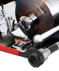 Heavy Duty Fabater R8 Collet Chuck Holder With 0.01mm Precision Machining For Milling Cutters and Tool Clamping Up to 20 Mm Range shown in use