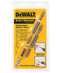 6-In-1 Flip And Switch Driver Bit Set, 7-Piece With Quick Bit Change in packaging showing driver bits and bright yellow design.