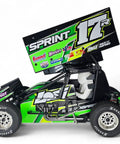 Ultra Lightweight RC Driver Upgrade For 1/10 Scale Sprint Car, 3D Printed And Paintable, Replaces Stock 2.6 Oz With A 1 Oz Part
