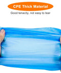 Hands stretching Disposable Shoe Covers 100 Pack 50 Pairs No Slip Waterproof Boot Covers For Indoor Guests One Size Fits Most CPE Plastic