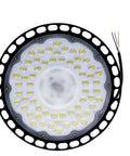 Top view of UFO LED Floodlight High Bay Industrial Lamp for Warehouses Market Garage Gym and Workshop Waterproof 200W