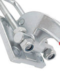 Close-up of the Rock Solid Heavy Duty U Hook Latch Clamp 2 Pack Delivers Knockout 7716 Lb Grip Power built tough from cast alloy steel.