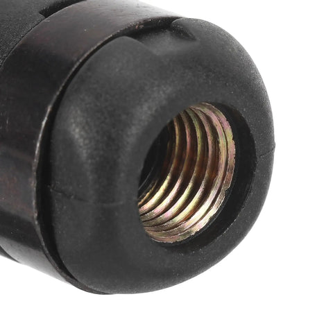 2 Pack Gas Spring Strut End Fitting Connector M8 Thread Ball Socket Joint Black Plastic For Hydraulic Rod Lift Support Outdoor Ad Box Hinge close-up