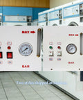 Pro Grade 110V Commercial Curtain Steamer With 4L Tank And 3KG Steam Flow Adjusted By Visual Gauge control panel with pressure gauge.