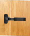 Soft Close Cabinet Hinges With Concealed Damping Mechanism for Quieter Kitchen, Bathroom and Living Room Cabinets, side view.