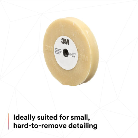 Eraser Wheel Adhesive Remover For Decals And Vinyl 4 Inch Diameter 5/8 Inch Thick Safe On Surfaces Won't Damage Substrates