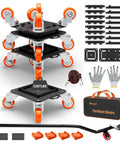 Heavy Duty Furniture Dolly With 360 Swivel Casters, Tough As Nails Build For Stress Free Hauling, 3300 Lb Capacity with accessories included.
