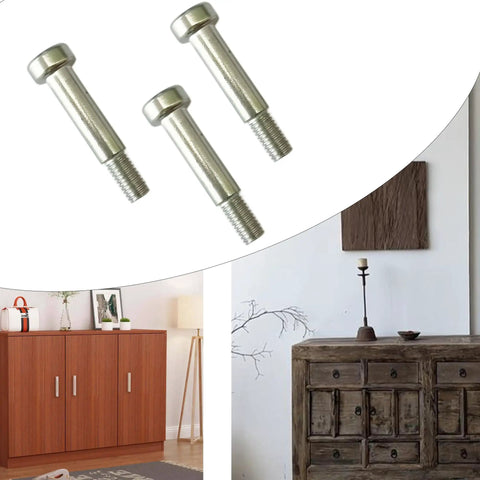 15 Piece Premium 304 Stainless Steel Hex Socket Shoulder Screws M5 Point Eight Thread Twenty Millimeter Length Fasteners on a display.