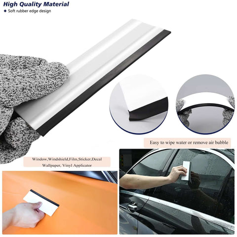 EHDIS 7-piece vinyl wrap tool kit for window tinting; includes scraper and rubber-edged squeegee, Amazon brand