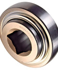 Drive Disc Harrow Bearing For APC Farm Equipment With Triple Lip Seals Replaces DS208TT6, showing 1 in square bore, side view