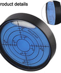 50x10mm High Precision Bubble Level Horizontal Measuring Tool with clear blue lens showing measurement markings.