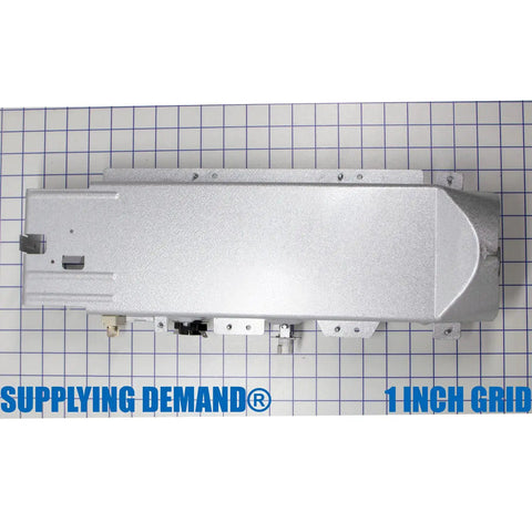 Dryer Heating Element Canister Replacement With Heater Casing And Two Thermostats Includes DC47-00019A Element Metal View