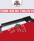 Ram Truck Steering Gear Box Stabilizer Kit With Dual Stabilizer Bar, Fits 1994-2002 Ram 1500 2500 3500 4X4 Dodge Ram