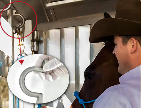 Aluminum Bolt On Trailer Tie Loop Ring Set, 2 Inch Inner Diameter, Heavy Duty Lashing Tie Down Ring For Horse And Utility Trailers
