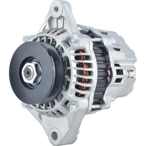 Replacement Beefy 12V 45Amp Alternator With Internal Regulator For Kubota M7040 Series Tractors M7040F M7040DT M7040HD Compatibility
