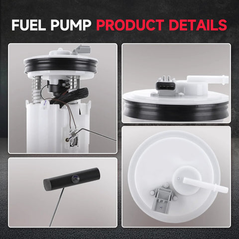 Direct Fit Electric Fuel Pump Module Assembly Replacement Fits Buick Allure LaCrosse 2005 2006, Chevrolet Impala 2006, Monte Carlo 2006, Pontiac Grand Prix 2005 2006, OE Standard Drop In FG0379 product detailing