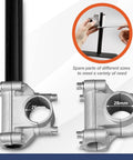 Adjustable Support Wheels For Weed Trimmer 26Mm And 28Mm with 26mm and 28mm attachment points for customization and easy use.