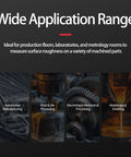 Applications of Portable Surface Roughness Tester With Ultra-High 0.001μm Resolution in manufacturing and metrology.