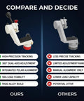 Comparison of Heavy Duty Altazimuth Mount With 360 Degree Micro Adjustment For Telescopes Cameras And Binoculars Aluminum Alloy Build Supports Up To 10 Kg Payload Delivers Stable Platform And Precise Horizontal And Vertical Fine Tuning For Astronomy Photography vs other product highlighting features