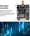 1.2G VTX Video Transmitter Module With 1.6W Output for rock solid FPV drone racing, low latency, compact, and lightweight design