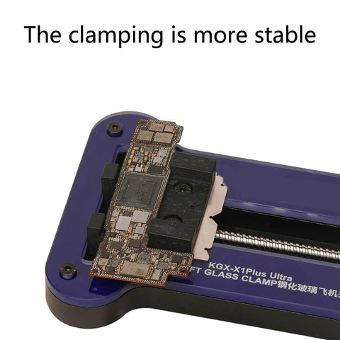 Portable Circuit Board Repair Fixture And Holder Clamp For Soldering Pro Grade Setup for stable smartphone motherboard positioning.