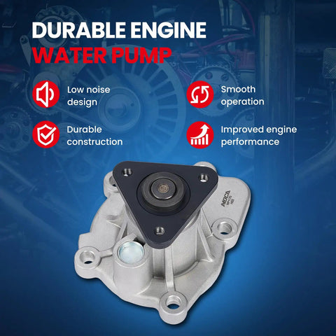 Engine Water Pump For 2011-2021 Kia Sportage 2.4L Gas Models, durable construction and smooth operation design.