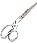 Beastly Sharp All Metal 8 Inch Tailor Scissors For Sewing And Quilting That Slice Through Multi Layer Fabric Denim Leather Burlap Canvas Heavy Duty For Pattern Cutting Alterations Dressmaking And Hand Craft Projects, side view